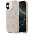 CG MOBILE Guess 4G PU Classic Logo kompatibel mit MagSafe Hülle für iPhone 17 (Pink)