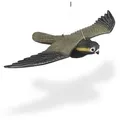 Relaxdays Raubvogel Attrappe Falke Gelb,Schwarz,Grau