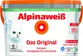 Alpina Wandfarbe Alpinaweiß Das Original 10 L Weiß Matt, spritzt & tropft nicht, beste