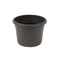 greemotion Pflanzkübel Fiona, UV-Beständiger Blumentopf aus Kunststoff, Pflanzgefäß mit Bodenlöchern, Volumen ca. 35 l, ca. Ø 50 x H 35,5 cm