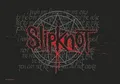 Heart Rock Bandiera Originale Slipknot - Splattered Tessuto, Multicolore, 110x75x0.1 cm