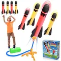 HappyKidsClub Raketen Spielzeug für Kinder, Outdoor Spielzeug ab 3-12 Jahre Junge Outdoor Spiele Ostergeschenke Kinder 3-12 Jahre Garten Spielzeug Kinder für Draußen Kinderspielzeug ab 3-12 Jahre