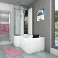 Kombination Badewanne Dusche K50-R00-EC Duschtempel 100x170 cm