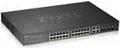 Zyxel GS1920-24HPv2 - Switch - Smart - 24 x 10/100/1000 (PoE+) + 4 x Kombi-Gigabit-SFP + 4 x 10/100/1000 - an Rack montierbar - PoE+ (375 W) (GS192024HPV2-EU0101F)