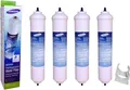 4er Pack Samsung DA29-10105J HAFEX/EXP Externer Inline-Kühlschrank-Wasserfilter