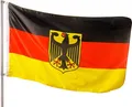PHENO FLAGS Premium Deutschland Flagge Adler 90x150 cm Deutsche Fahne