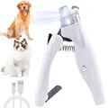 Sporgo Krallenschere für Hunde Nagelknipser mit Led Licht Hunde Katzen