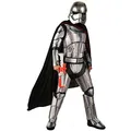 Rubie's 3810670 - Stormtrooper Commander Adult, STD, silber/schwarz