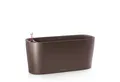 Lechuza® Blumentopf Pflanzgefäß Delta 20 espresso metallic