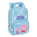 Kinderrucksack Peppa Wutz Baby Hellblau 20 X 28 X 8 Cm
