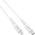 InLine® USB-C Lightning Kabel, für iPad, iPhone, iPod, silber/Alu, 2m MFi