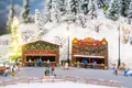 Faller 272020 2 Weihnachtsmarktbuden 1:160 Spur N Bausatz NEU & OVP