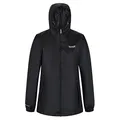 Regatta Damen Regenjacke Pk It JKT III mit Kapuze, wasserfest (44 DE) (Schwarz)