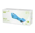 Medi-Inn Nitril-Handschuhe Nitril blue long Einmalhandschuhe puderfrei AQL: 1.5