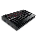 Akai Professional MPK Mini MK3 25-Tasten USB MIDI Keyboard Controller, 8 Drum Pads, 8 Regler, Musikproduktion-Software und und Native Instruments Sound Package (NKS Integration), Farbe Schwarz