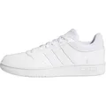 adidas Hoops 3.0 Sneaker Damen in ftwr white-ftwr white-dash grey, Größe 42
