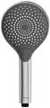 Wenko Handbrause "Watersaving", grau (chromfarben, grau)