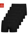 SNOCKS Boxershorts Enge Pants Herren Unterhose ohne Logo (6-St., 6 Stück) aus Bio-Baumwolle, ohne kratzenden Zettel