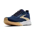 Brooks Trace 4 Laufschuhe Neutralschuh Damen blau - Navy/apricot/Peacoat 38,5
