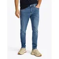 Tommy Jeans Slim-fit-Jeans Austin Slim Tapered zum Knöchel hin schmaler werdende Jeans mit mittlerer Leibhöhe blau 30