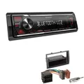 Kenwood 1-DIN Autoradio Bluetooth USB AUX für Fiat Ducato 2006-2011 schwarz