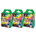 Fujifilm Instax Mini Rainbow Film 3er Pack 30 Bilder Regenbogen 12 11 9 EVO NEU