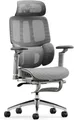 Musso Bürostuhl mit 3-Zonen-Lendenstütze, 4D-Armlehnen & Fußstütze, ergonomisch (1 St), Schreibtischstuhl, Computerstuhl, Homeoffice-Stuhl, Drehstuhl