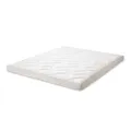 Letti Moderni Naturlatex Topper 180x200cm - Orthopädischer Matratzen Topper 180x200, Höhe 8cm, 7 Zonen, H2 RG 75, Öko-Tex, Antiallergisch, Antibakteriell