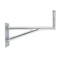 Premium X 80cm Wandhalter mit Stützelement Stahl verzinkt Ø 48mm Winkel Wand-Halterung für Satelliten-Schüssel SAT-Antenne