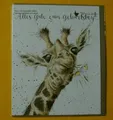 Giraffe Grußkarten Wrendale Designs Klappkarten Glückwünsch Geburtstag Blumen