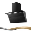 Wolkenstein Dunstabzugshaube WS49-90B, schwarz, 90cm Breite