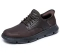 Skechers Herren Garza Gervin Slip-On, Chocolate Leather, 42 EU
