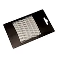 Musiclily Pro 2,7mm Gitarren Bunddraht 24 Stück Jumbo Guitar Fret Wire Edelstahl Bunddraht Set für USA LP Epiphone Style E-Gitarre Bass