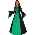 Maylynn Kostüm Mittelalter Kleid Keyla LARP rot oder grün grün XL