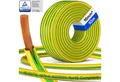 HB-DIGITAL 5m - 500m Erdungskabel H07V-K 1x16mm² Grün/Gelb Solarkabel, (1000 cm), PVC-Isoliermantel