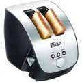 Zilan ZLN-2690 Schrägtoaster 2 Scheiben Edelstahl 1000 Watt
