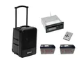 OMNITRONIC Set MOM-10BT4 Modular-Drahtlos-PA-System + CD-Player mit USB&SD + 2x
