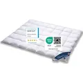 Vitaschlaf  Haute Couture W3 - LEICHT SOMMER Daunendecke 100% BAIKAL SCHNEEDAUNEN  Germany since 1947 große Größen (200x200cm) - Weiß