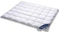 Vitaschlaf TESTSIEGER Haute Couture W3 - LEICHT Sommer Daunendecke 100% BAIKAL-FLAUM Sibirien- Made in Germany Since 1947 große Größen (200x200cm)
