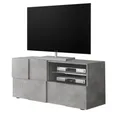Home affaire Lowboard Dama Breite 121 cm, TV-Board 1 Tür, 1 Schubkasten, TV-Schrank, Front in 3D-Optik, grifflos, verschiedene Farben