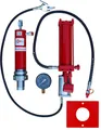 Werkstattpresse Satz 20T Hydraulikpumpe Druckluft Zylinder Manomtr Montageplatte