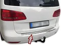 RECAMBO Ladekantenschutz Edelstahl kompatibel für VW TOURAN 1T3 | BJ 2010-2015 - matt gebürstet mit Textur - Styling und Schutz für die Stoßstange