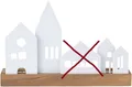 Räder Lichthaus "Lichtobjekt Stadt", für Teelichter - B -Ware