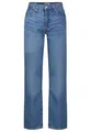 Damen Jeans mit Leinen BAGGY DAD HEAVY CHECK 31/34