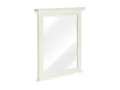 Flur Spiegel Catana 75x70 mit Holzrahmen Wandspiegel massiv Holz Badmöbel weiß