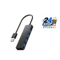 USB Hub 3.0, 4 Port USB-Hubs, tragbarer USB Splitter Mini USB Verteiler 