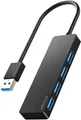 ANYPLUS USB Hub 3.0, 4 Port USB-Hubs, tragbarer USB Splitter Mini USB Verteiler