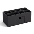 BIGSO VENDELA Schreibtisch Organizer mit 7 Fächern und Schublade – Ablagebox ...