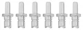 6x Nippel 45413 für Jura Milchsystem kompatibel mit Kaffeevollautomaten ENA E8, GIGA 6 10 W10, IMPRESSA J6 J8 J8twin Z5 Z6 Z7 Z8 Z9 Z10, S8 S80 WE8