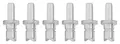 6x Nippel 45413 für Jura Milchsystem ENA E8 GIGA IMPRESSA J6 J8 Z5-Z10 S8/80 WE8
